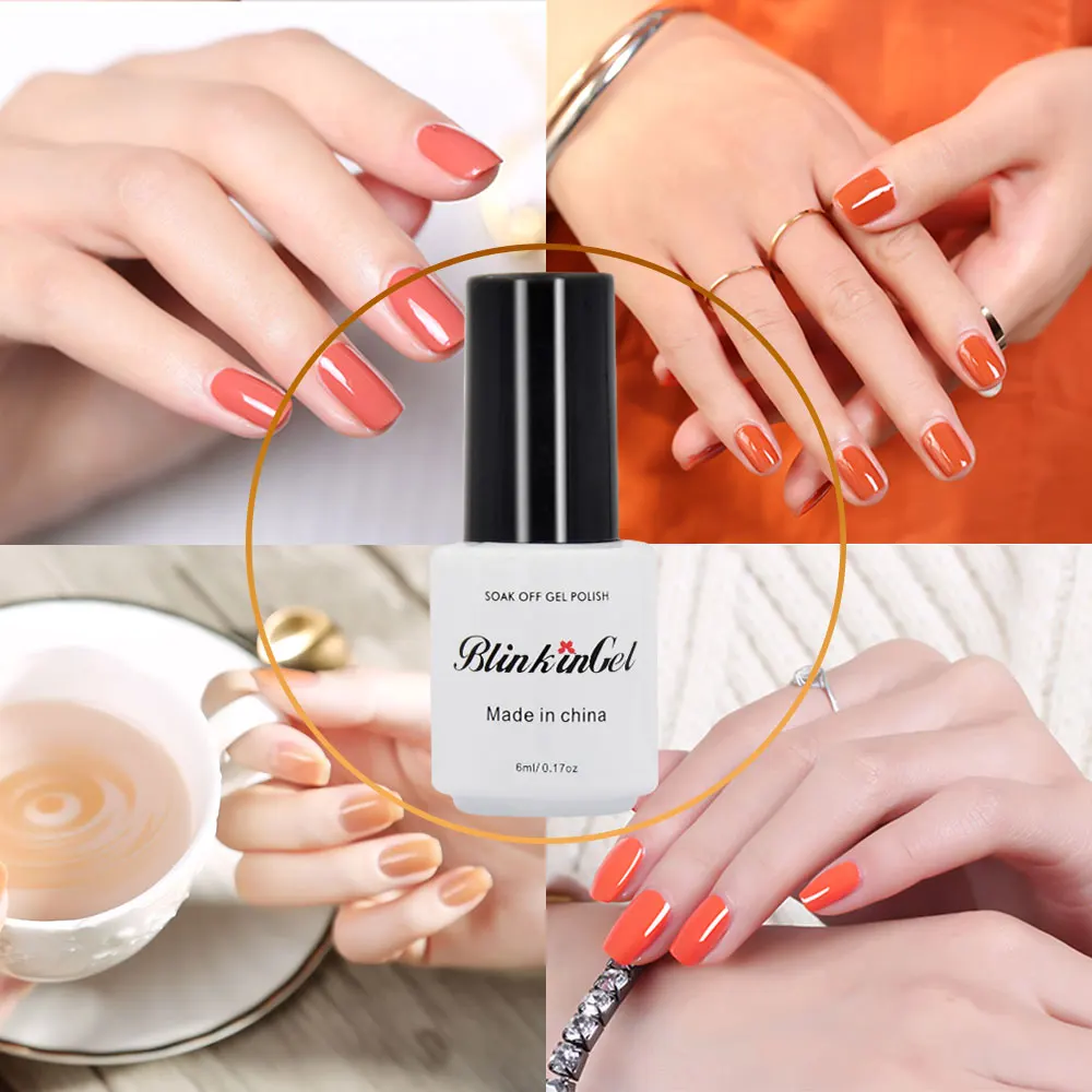 BlinkinGel 1 шт. Esmaltes гель Lucky Nail Nagellak Гель лак для ногтей распродажа УФ Цвета Простой