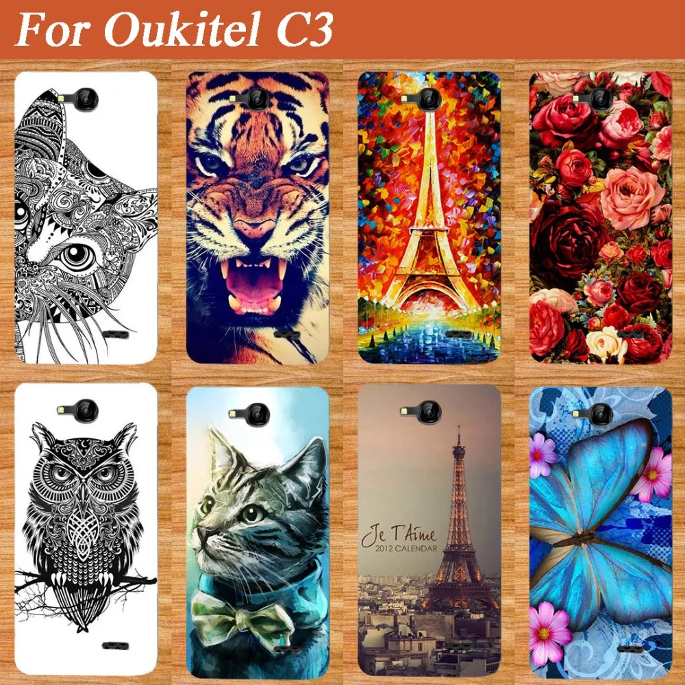 Чехол для Oukitel c3 чехол телефона высококачественный сделай сам с изображением