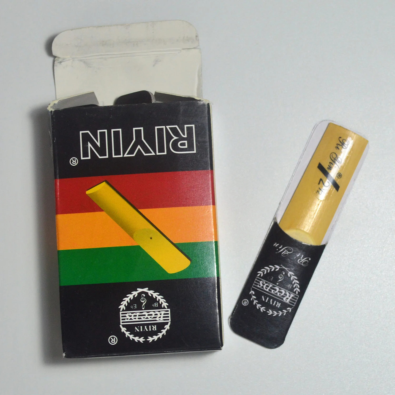 Tenor bB Саксофон Reeds Sax Reed Размер 2 5 прочность 1/2 коробка 10|Детали и аксессуары| |