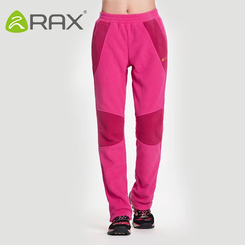 Rax 2015 термальные флисовые походные брюки для мужчин женщин зимние уличные