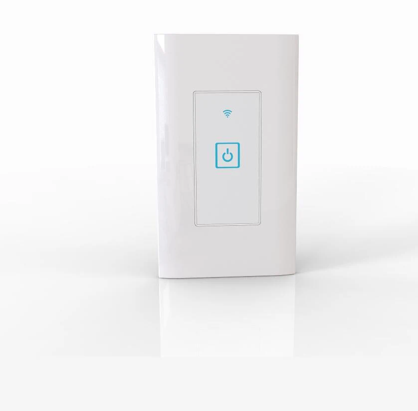 10 шт. Высокое качество Смарт WIFI настенный выключатель работает для Alexa Google Home IFTTT