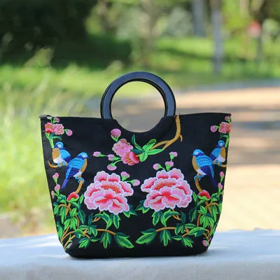 Модные национальные сумки для покупок с вышивкой! Красивые богемные женские