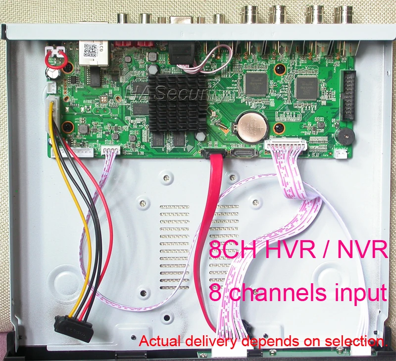 8.0MP 8MP 4K AHD 3840x2160 Гибридный DVR/NVR(8MP@ 8fps на канал) HVR/XVR/XVI
