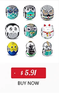 StrollGirl Apple Charms collection Beads 925 silver with enamel&CZ Fit original Pandora Charm Bracelets diy Jewelry Making Gifts