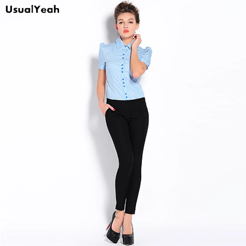 Рубашка женская с коротким рукавом SY0323