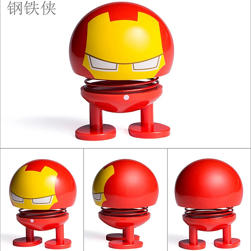 Украшение автомобиля супер герой Железный человек паук Капитан Америка Брюс