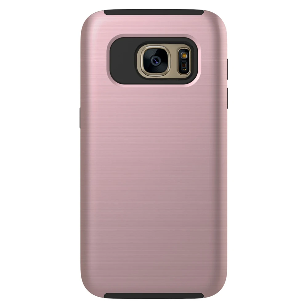 Подлинная для Samsung Galaxy S6 чехол силиконовый ТПУ &amp PC Простой Полный Средства ухода