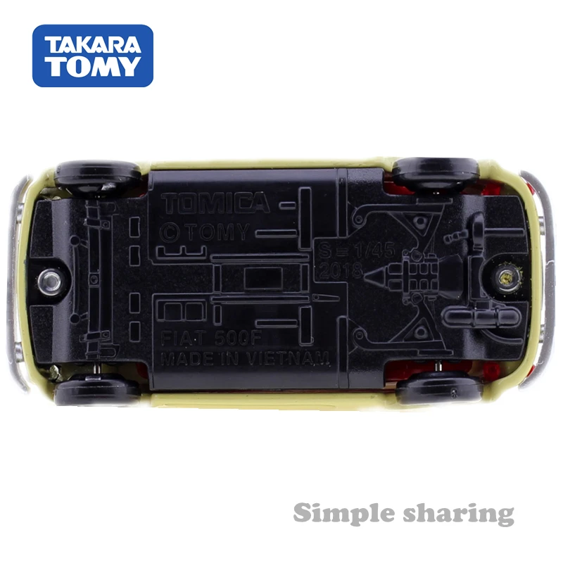 Набор моделей автомобилей Takara Tomy Tomica Premium No. 29 FIAT 500F масштаб 1:45 Классический Жук