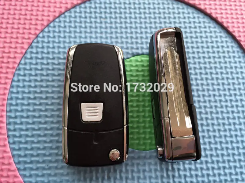 Чехол для Fiat SIENA PALIO PUNTO Keys 1 кнопка необработанное Латунное лезвие тип пульт