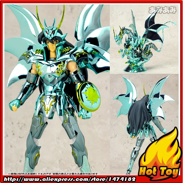

100% Original BANDAI Tamashii Nations Saint Cloth Myth Action Figure - Dragon Shiryu God Cloth from "Saint Seiya"