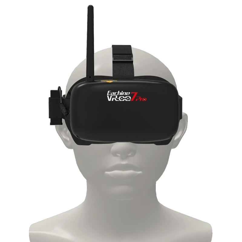 Нибиру vr 007 Pro vr007 5.8 Г 40ch FPV системы очки 4.3 дюймов видео гарнитура с 3.7 В 1600 мАч