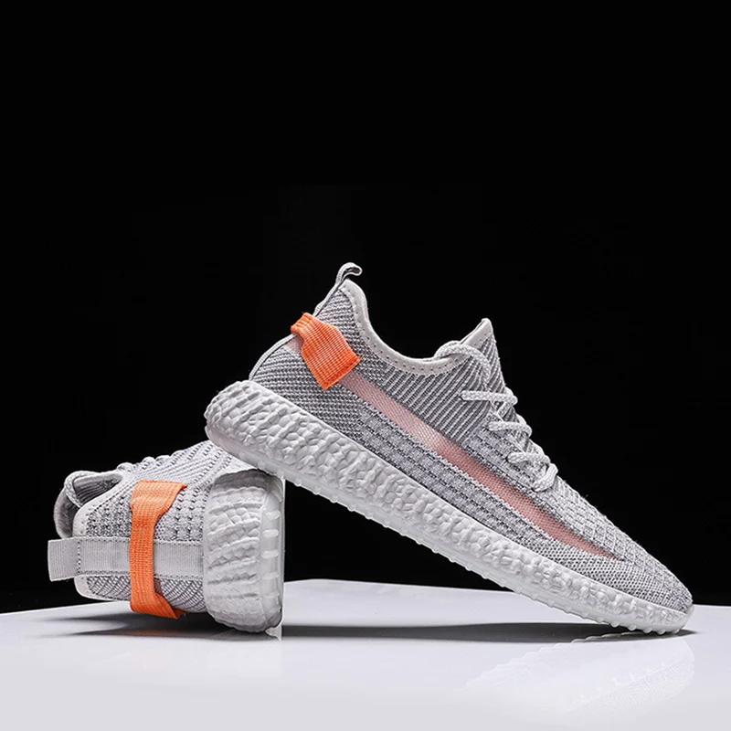 Summer Breathable Trend Sports Shoes 2019 New Starry Stretch Fly Weaving Mesh Coconut Wild Casual | Обувь