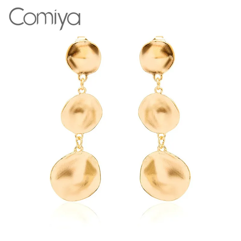 Comiya Boho Длинные висячие серьги для женщин BrincoS Feminio этнические ювелирные изделия