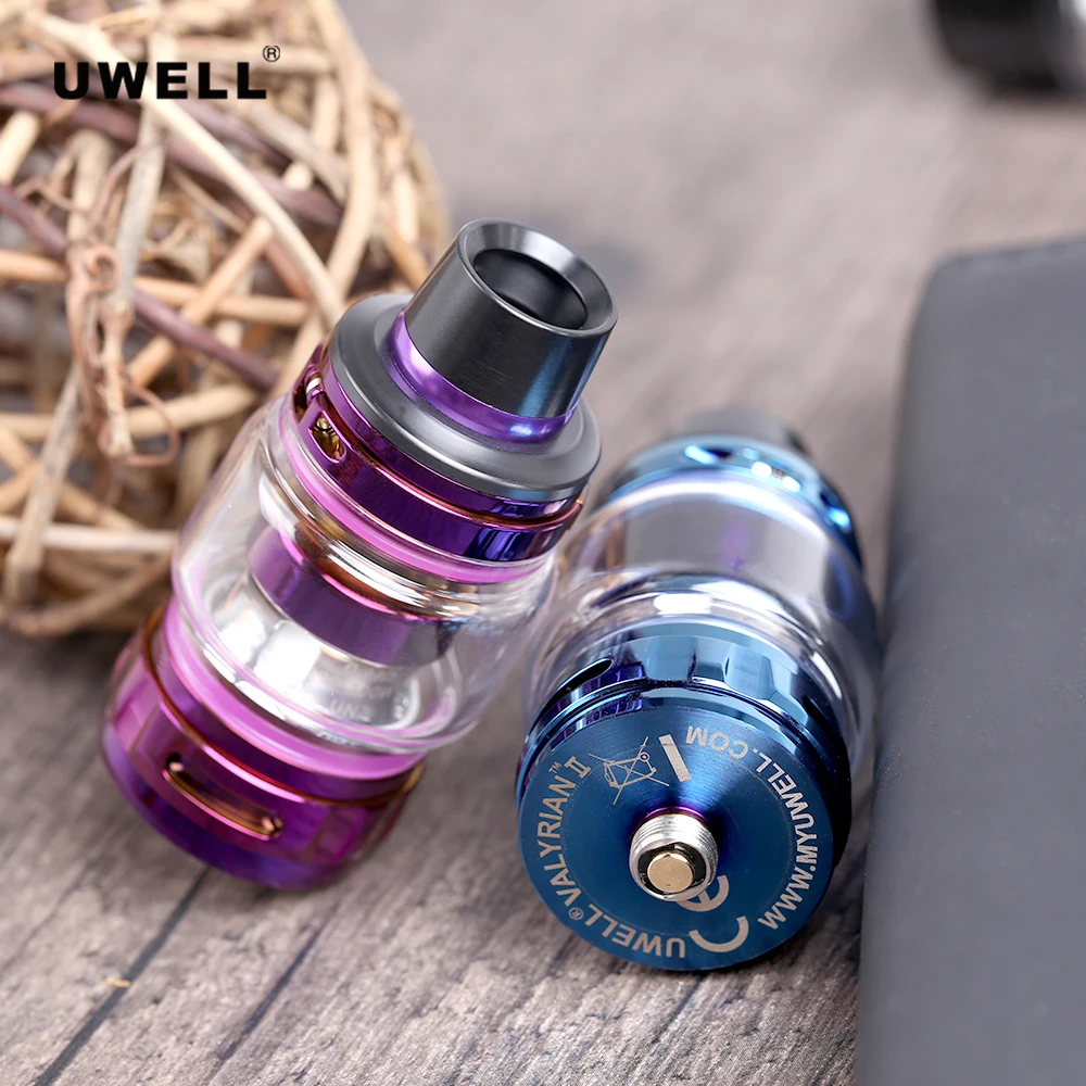 Оригинальный UWELL Valyrian II бак 6 мл самоочищающаяся технология флип крышка дизайн