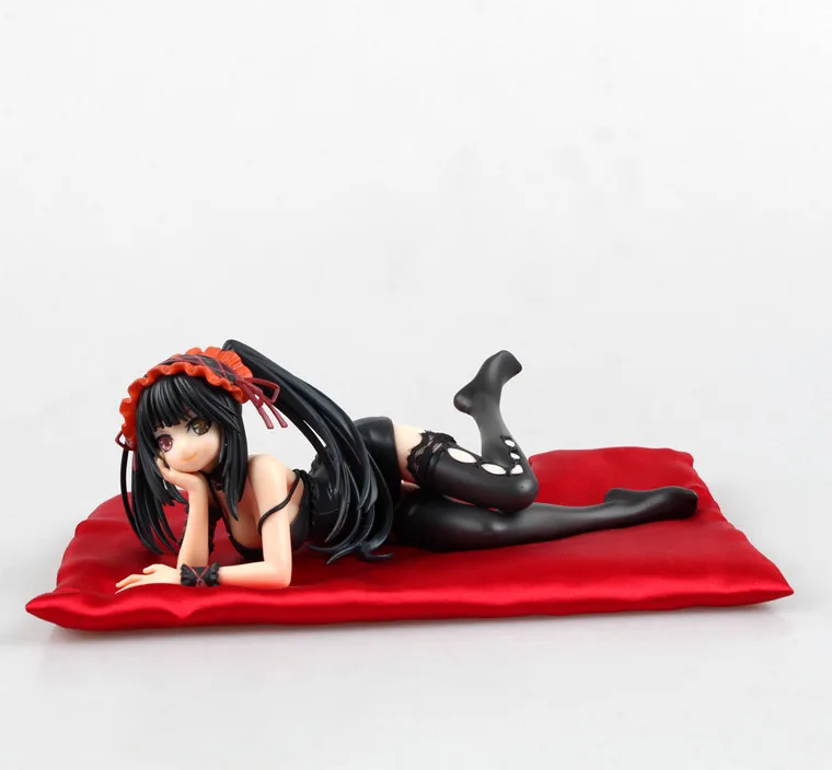 АНИМЕ ФИГУРКА РАНДЕВУ С ЖИЗНЬЮ Kurumi Tokisaki положение для сна милый модель