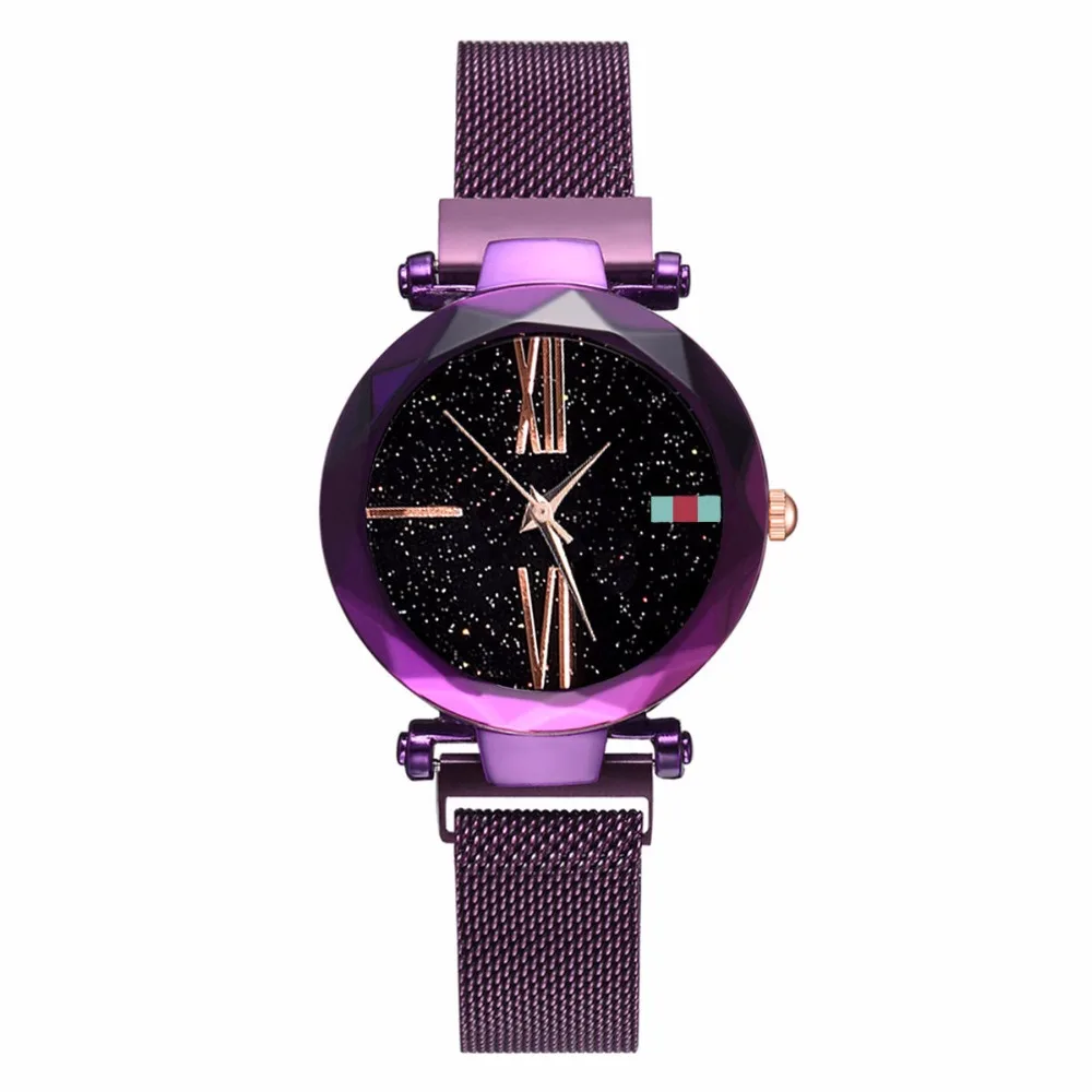 Reloj Mujer Горячая новинка модные женские часы люксовый бренд кварцевые сетчатые с