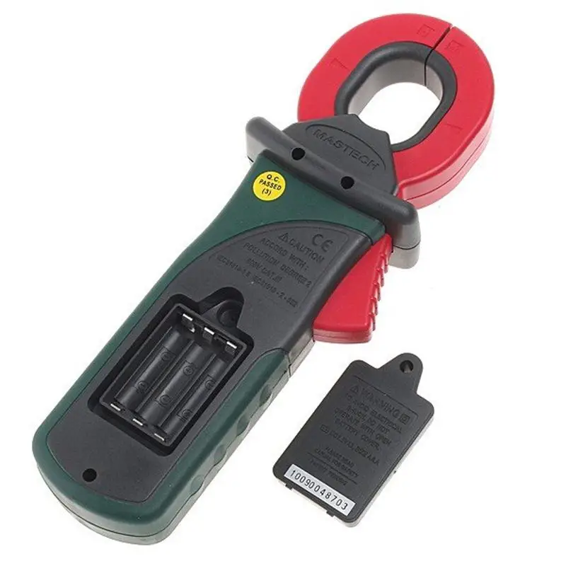 MASTECH MS2010B цифровой клещи AC/DC мини ручной тестер напряжения тока сопротивления