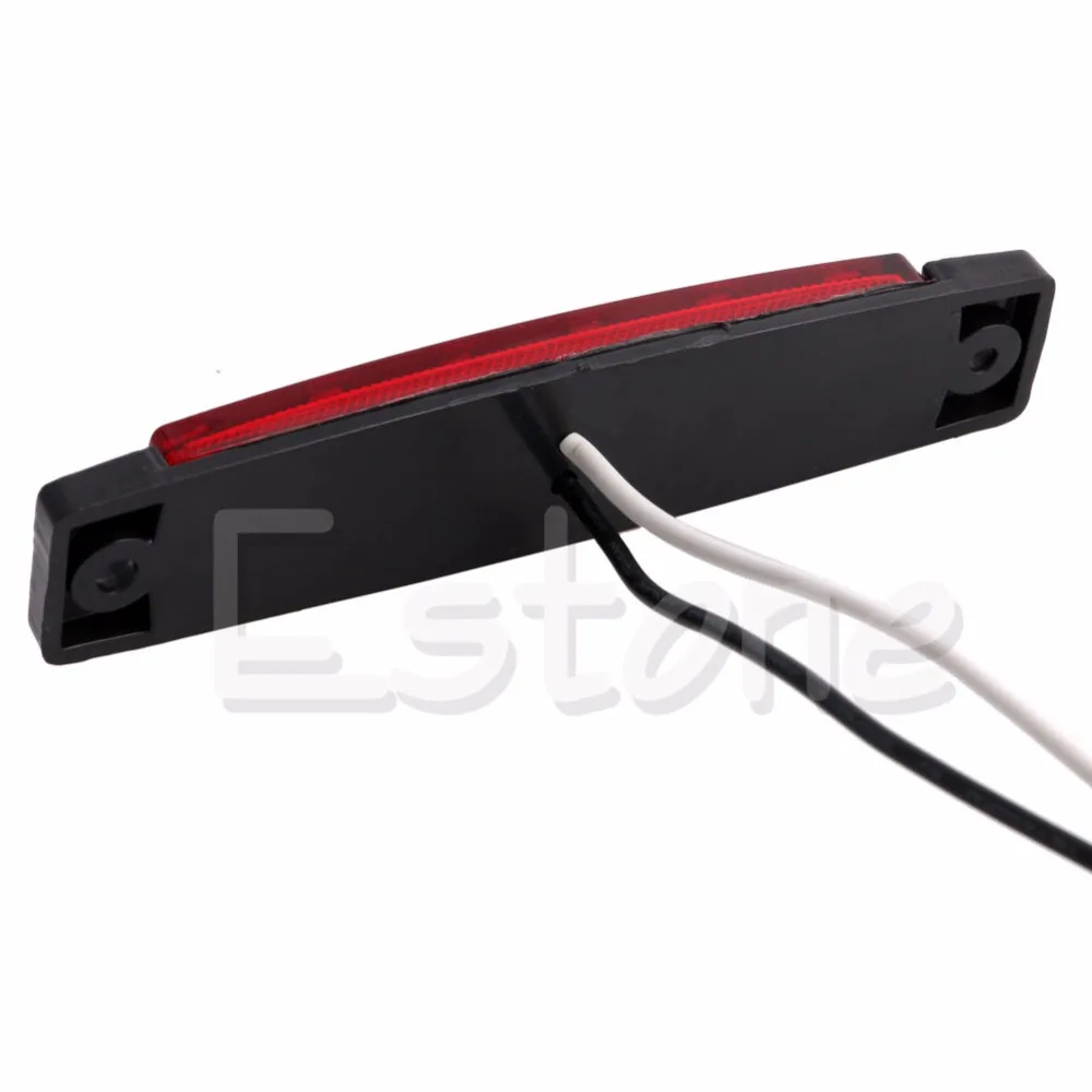 2 шт 12V 6 СВЕТОДИОДНЫЙ грузовик ЛОДКА АВТОБУС RV прицеп Боковые указатели поворота