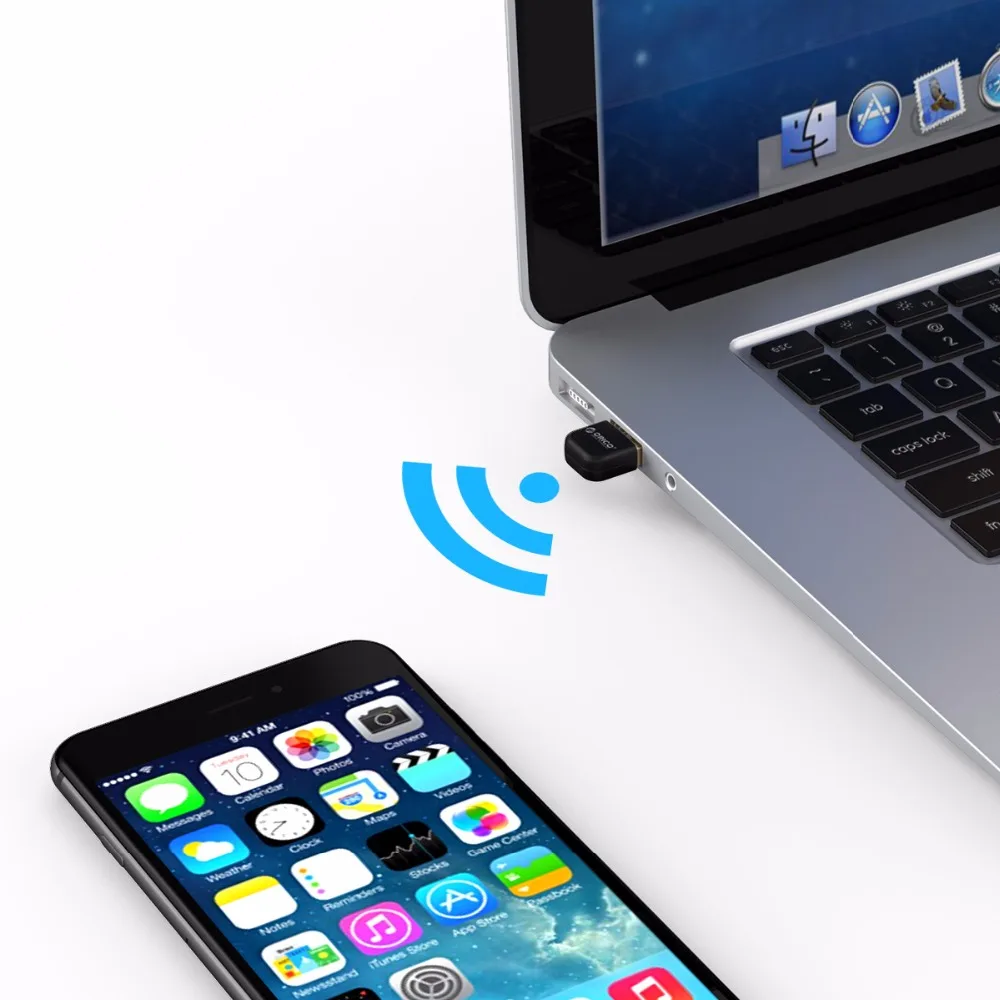 ORICO Mini USB Bluetooth адаптер V4.0 Двойной режим беспроводной Bluetooth Ключ 4,0 Bluetooth передатчик для Windows10 32/64
