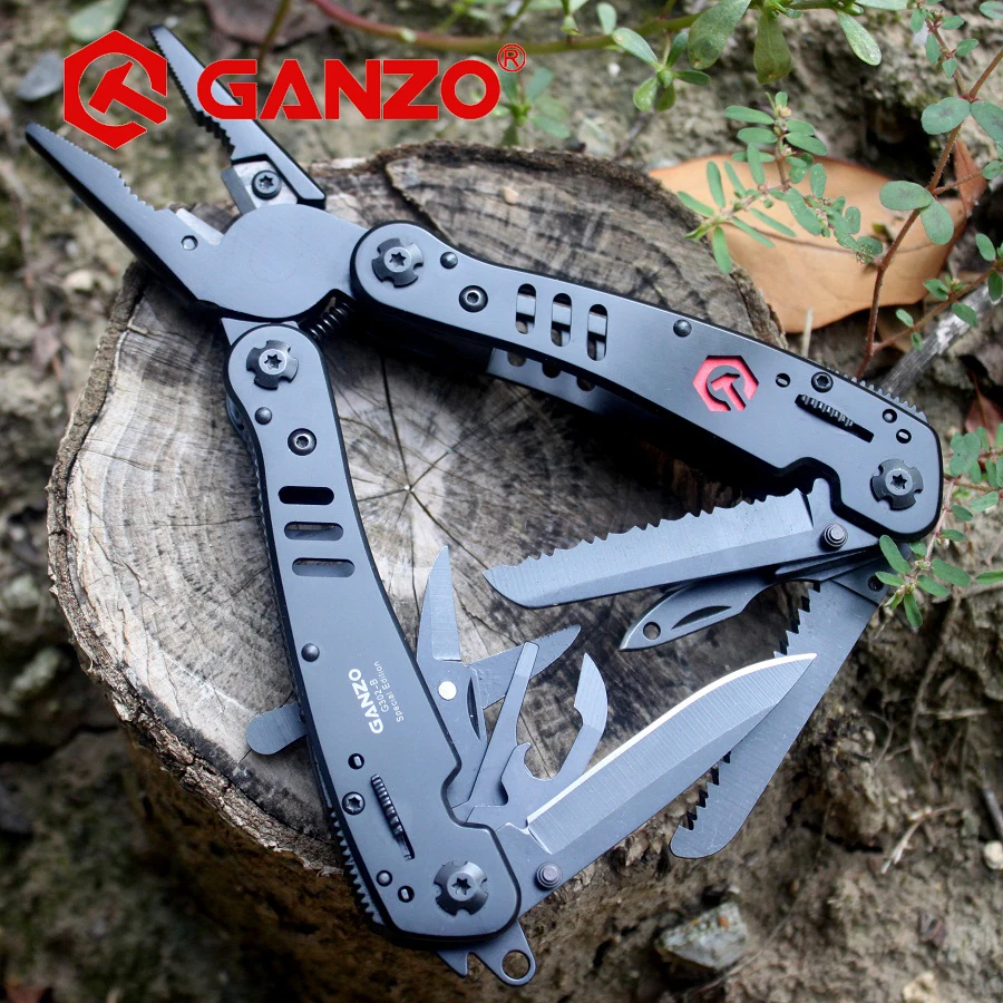 Нож многофункциональный Ganzo G302B плоскогубцы для повседневного использования