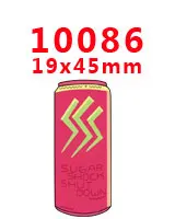 Новое поступление 30 шт./лот Смола flatback пробки для бутылок закуски Planar PR10060 - Цвет: PR10086