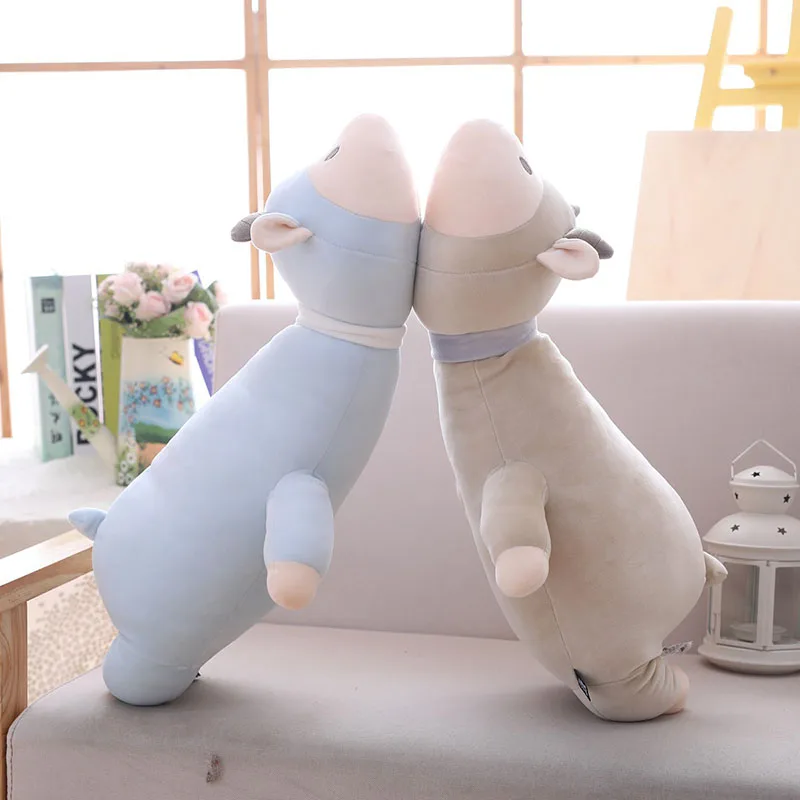 

Lucky Boy Sunday Girls Boys Stuffed Toys Children Reading Pillow Plush Toy Fox Plush Pillows Soft Doll Birthday Christmas Gift