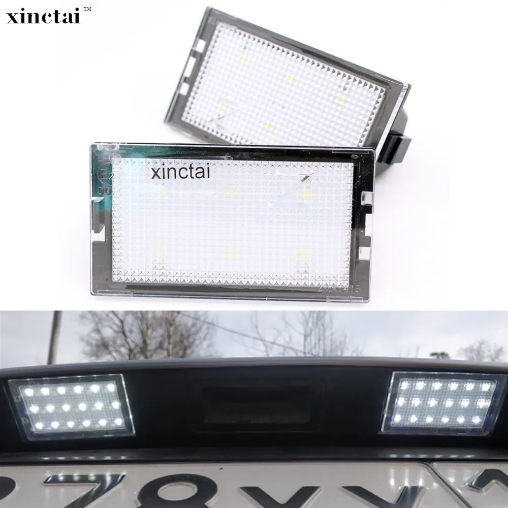 

2PCS Canbus Error Free LED License Plate Light for Land Rover Discovery 3 4 LR3 LR4 / Freelander 2 / Range Rover Sport