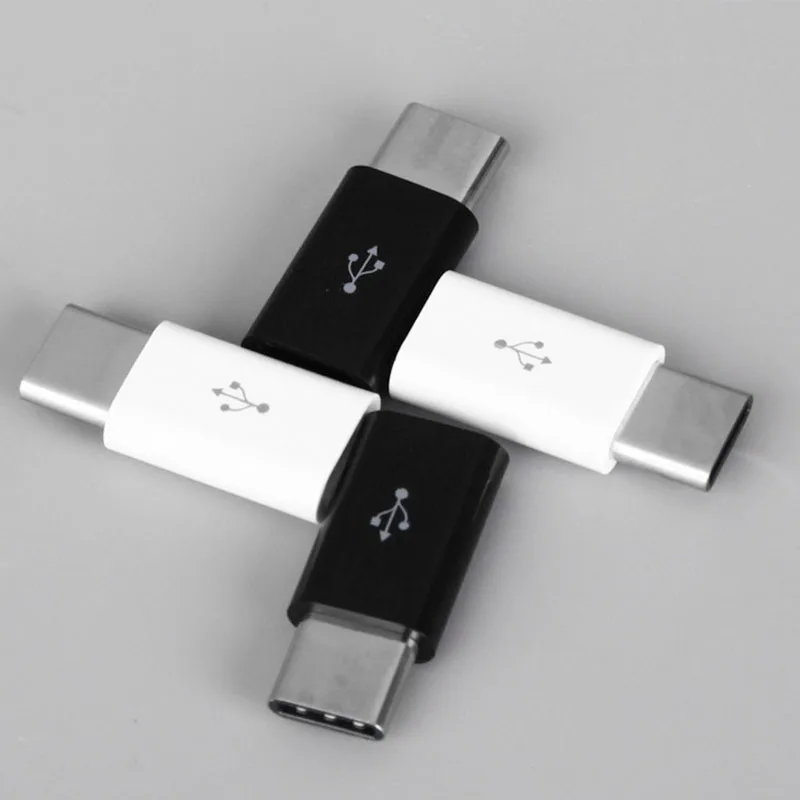 Micro usb to type-c adapter 10PCSusb-c 3.0 Charge Data Converter for samsung galaxy s8 s9 note 8 a5 xiaomi