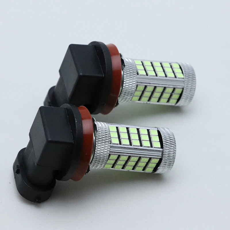 2 шт. Высококачественная Светодиодная лампа DRL H8 H11 5630 SMD для противотуманной фары
