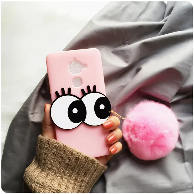 Для Letv 2 роскошный с большими глазами Мягкий Кролик Мех шарик кисточка мягкий