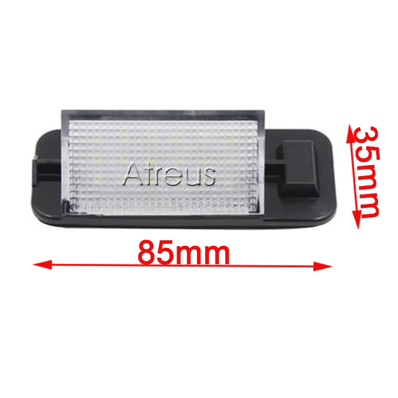 Atreus Автомобильный светодиодный Подсветка регистрационного номера для BMW E36 92 98 3