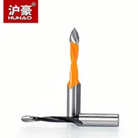 huhao 1pc woodworking drill bits overlength 70mm dia 5 10mm router bit for making hole of wood carbide drilling