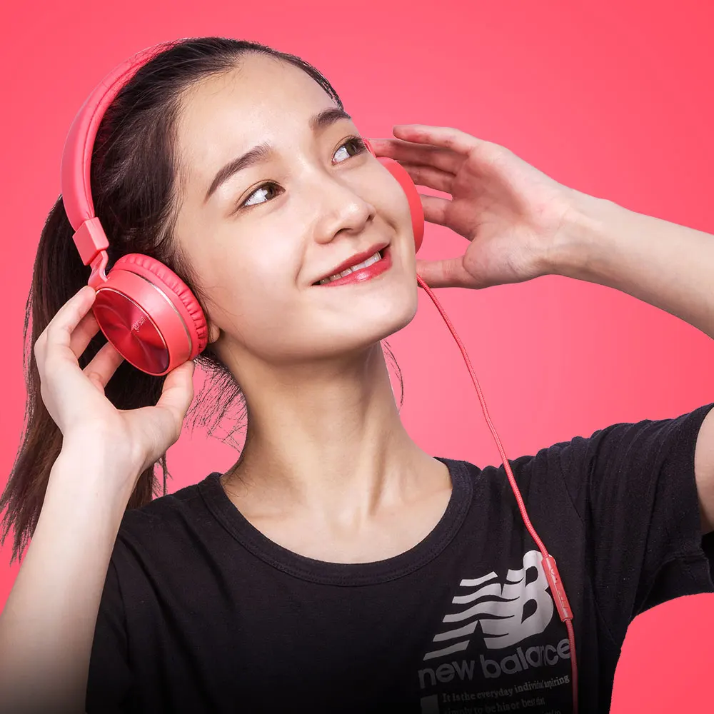 Gorsun GS 776 HIFI стерео металлические проводные наушники Складная гарнитура FM и