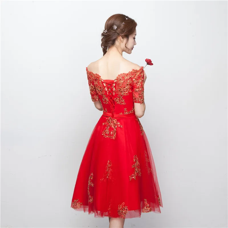 Вечернее платье Vestidos Para Formatura 2020 с открытыми плечами ТРАПЕЦИЕВИДНОЕ ПЛАТЬЕ до