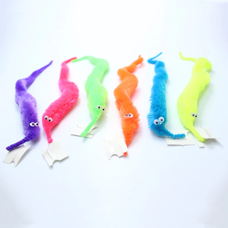 1 шт. Магия покачиваться червь извилистые фаршированные Волшебные трюки игрушки