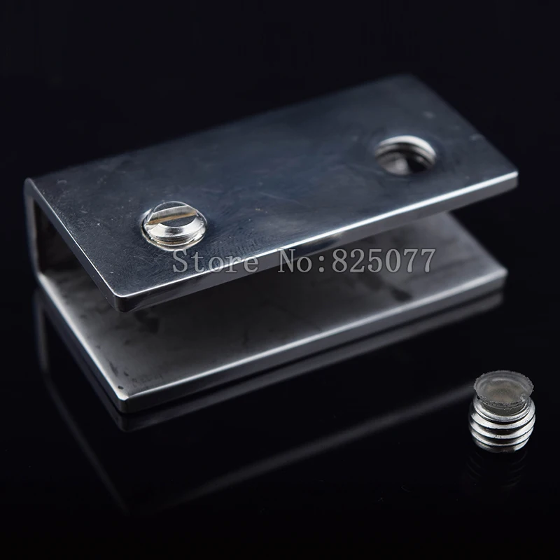 Оптовая продажа 100 шт. регулируемые стеклянные полки кронштейны держатель зажим