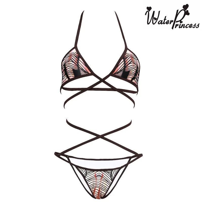 BANDEA 2017 купальники на бретельках женские бикини Бразильское с подкладкой