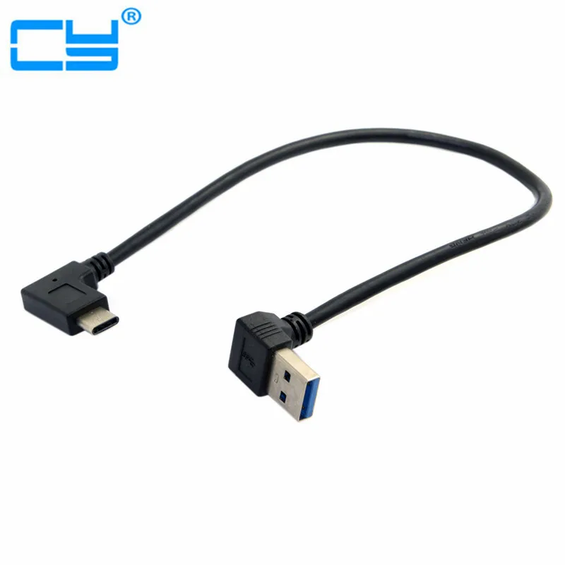 Реверсивный USB 3 1 USB-C под углом 90 градусов вверх и вниз левый правый Угловой