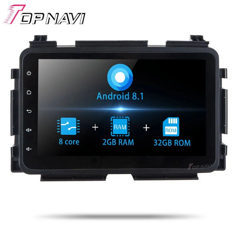Автомагнитола 2 din 8 дюймов Восьмиядерный процессор Android 1 GPS-навигация для Honda Vezel