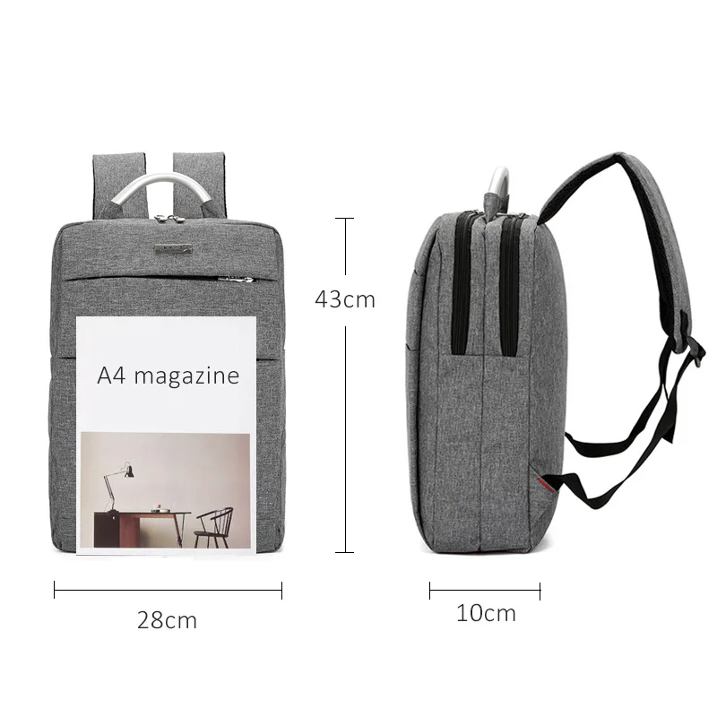 Модный мужской рюкзак для ноутбука холщовые школьные сумки подростков