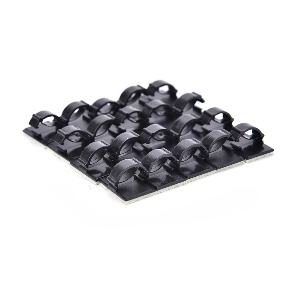 20 шт./лот хит продаж клеящиеся зажимы для автомобильных кабелей сматыватель