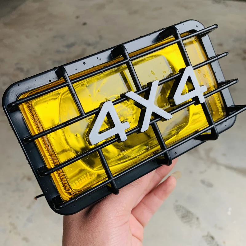 Пара 12В 55 Вт галогенные Противотуманные фары 4x4 для бездорожья LED дальнего света