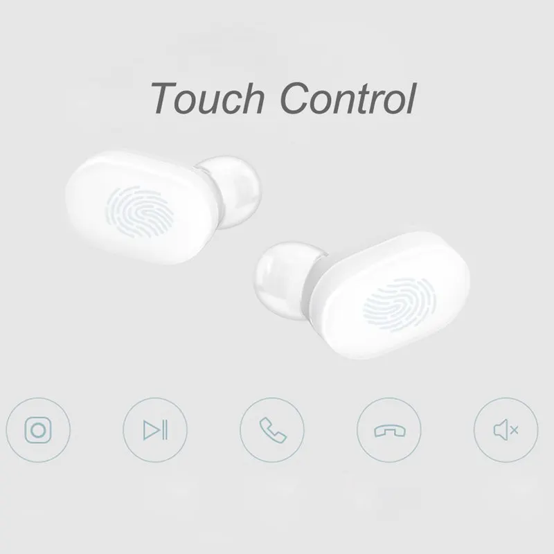Оригинальные Bluetooth наушники Xiaomi AirDots молодежная версия стерео Mi Mini беспроводная 5