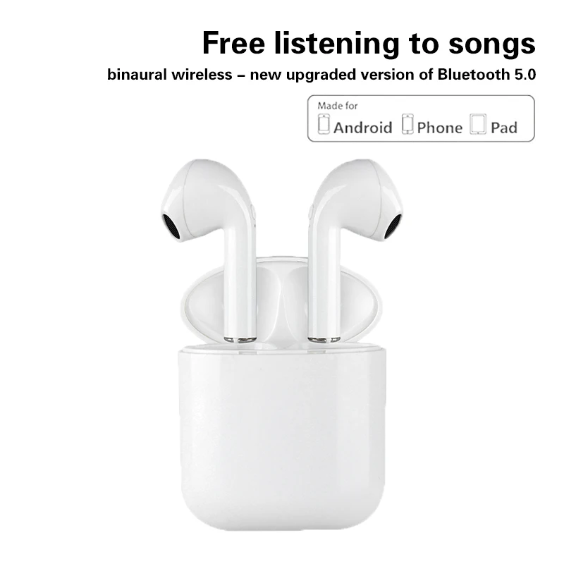 I9 45 ° TWS Bluetooth наушники беспроводные стерео с зарядным боксом спортивные |