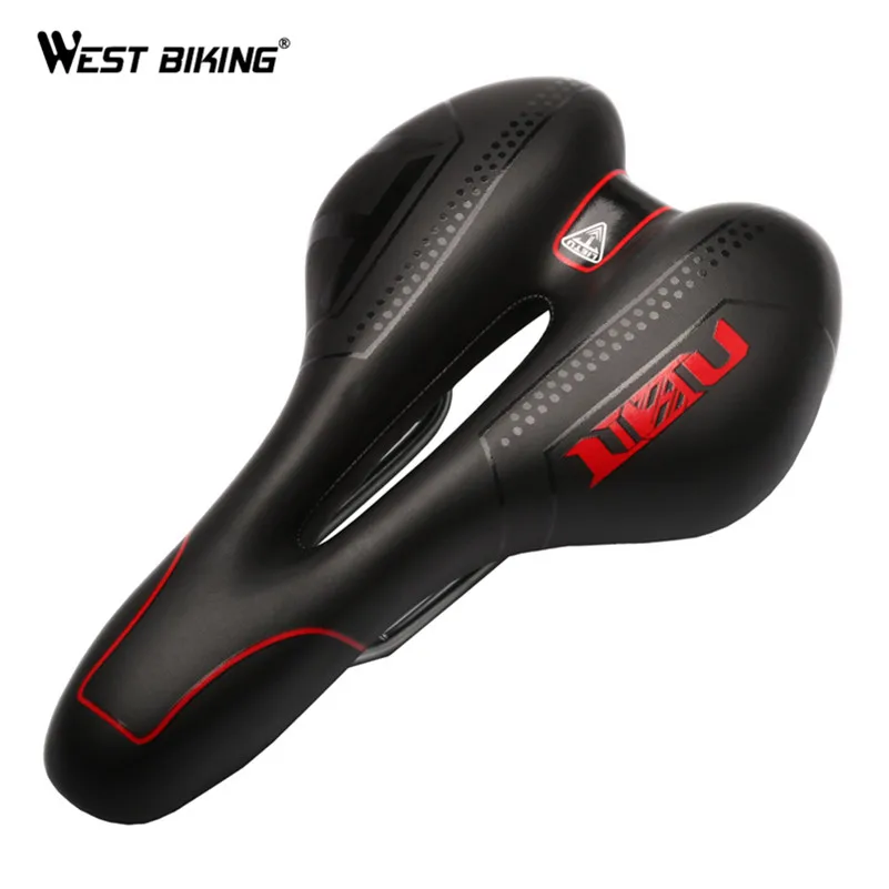 WEST BIKING велосипедное седло мягкое удобное дышащее силикагель подушка горная