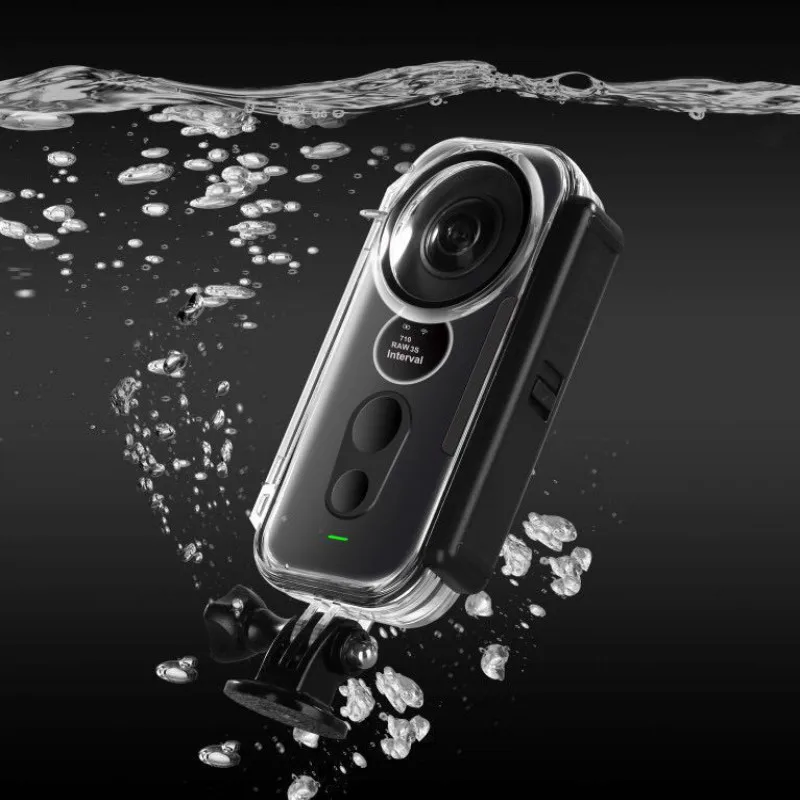Plastic Waterproof Case For Insta 360 One X Action Camera Underwater Video Protective Housing Water Resistant | Электроника