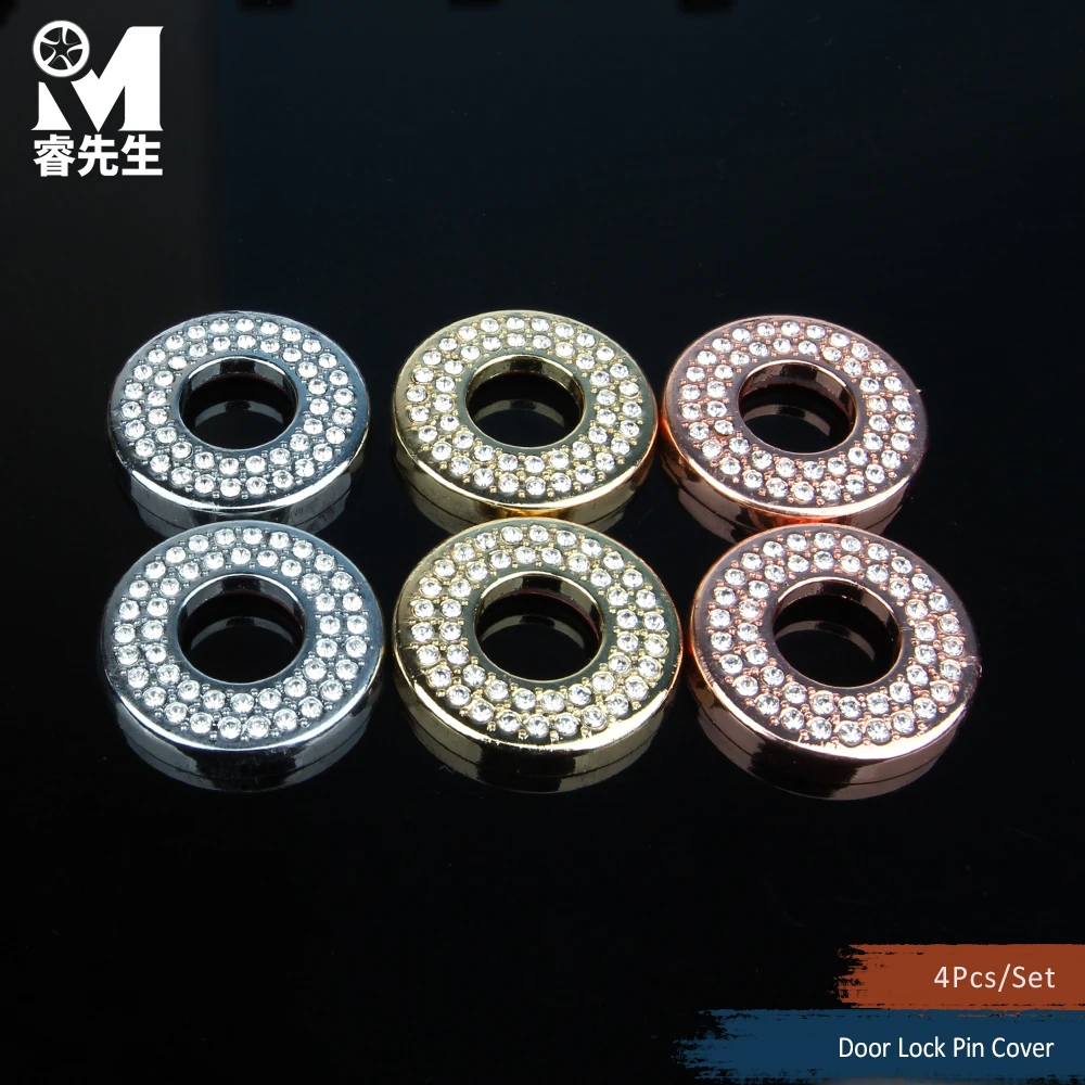 Автомобильные аксессуары булавка для дверного замка наклейка украшение Mercedes Benz