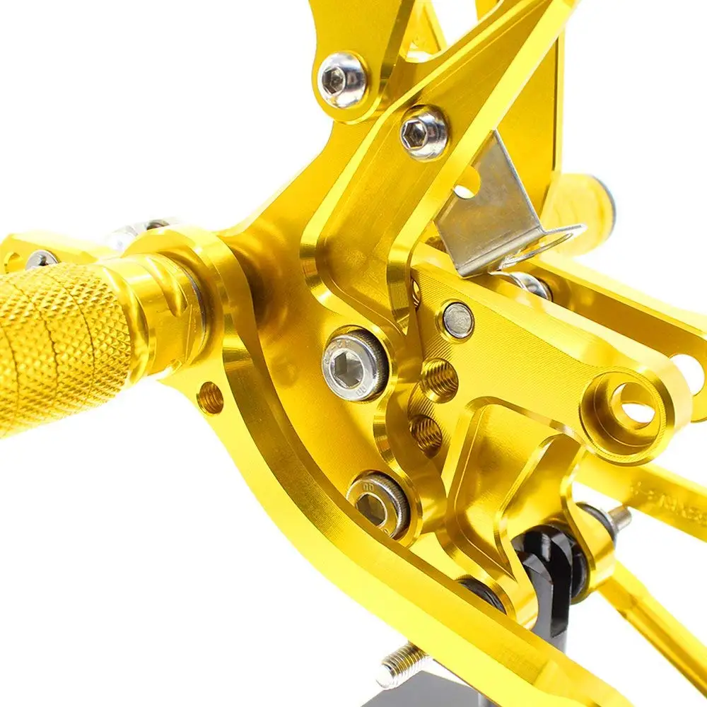 Для Suzuki GSX-R750 1997-2005 мотоцикл задний Набор аксессуаров CNC регулируемый подножки