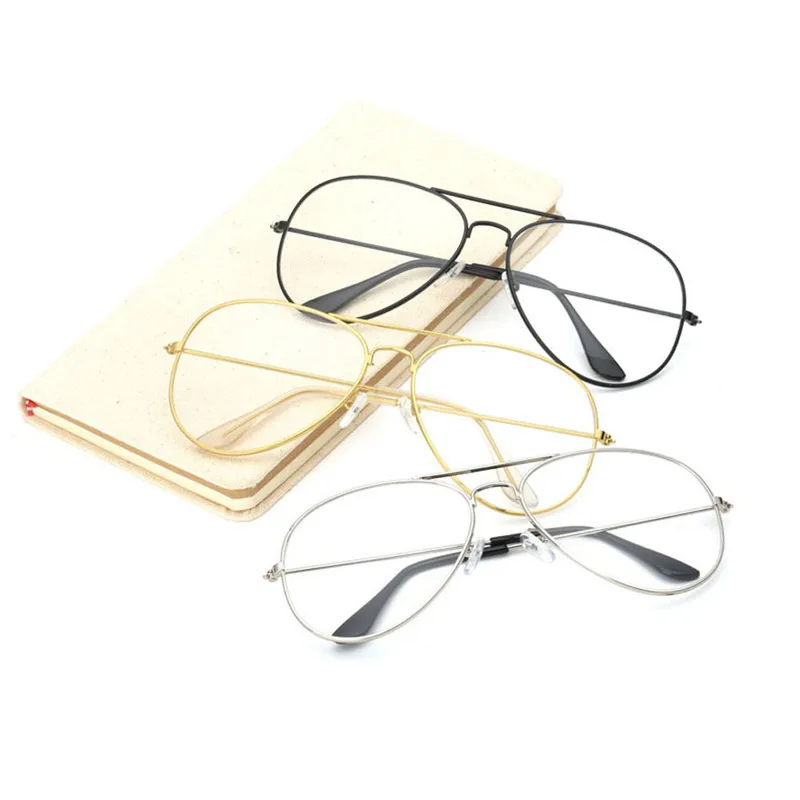 Овальная Металлическая оправа для очков солнцезащитные очки близорукости в