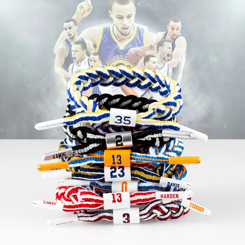 Basketball Football Team Star Sports Bracelet Lionel Andres Messi Cristiano Ronaldo Fitness Men Adjustable Wristband | Украшения и